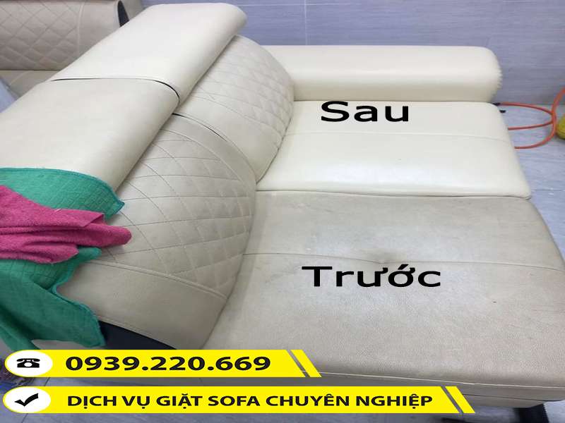 Dịch vụ giặt sofa của Clean Up cam kết chất lượng, sạch khuẩn