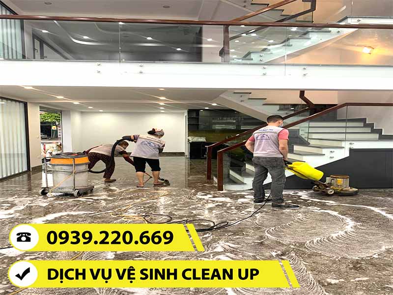 Clean Up sẵn sàng tiếp nhận, triển khai mọi nhu cầu về vệ sinh cho khách hàng