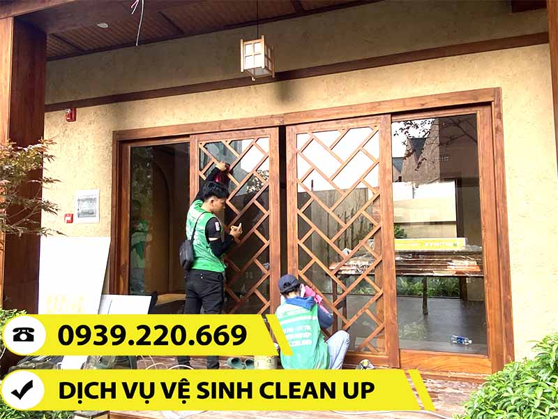 Liên hệ Clean Up sử dụng dịch vụ vệ sinh công nghiệp tại Bình Tân giá tốt nhất 