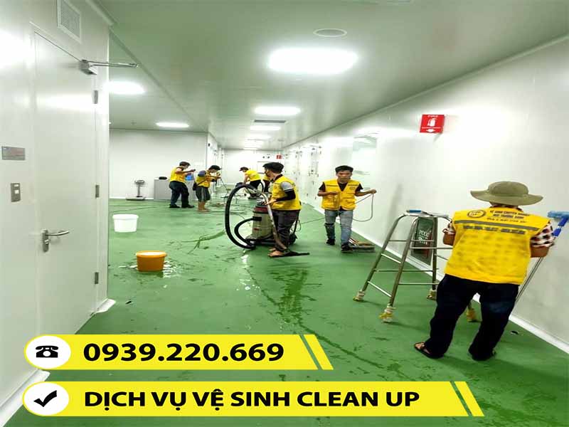 Dịch vụ vệ sinh công nghiệp tại Nhơn Trạch 
