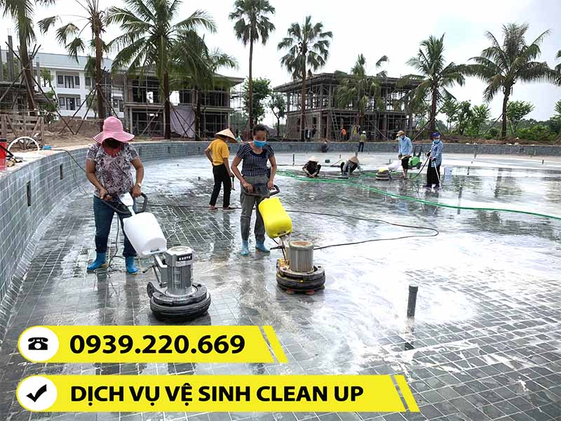 Clean Up cung cấp đa dạng các dịch vụ vệ sinh công nghiệp 