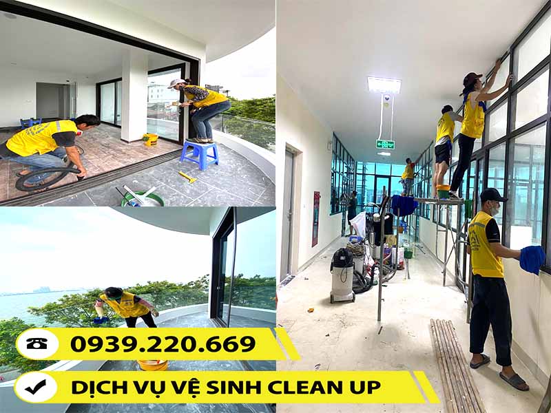 Clean Up - Dịch vụ vệ sinh công nghiệp sau xây dựng tại Quận Tân Phú giá từ 5k/m²