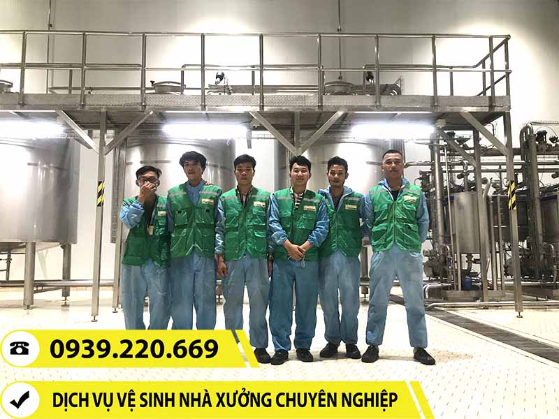 Dịch Vụ vệ sinh quét bụi màng nhện nhà xưởng tại KCN Việt Hương - Giá từ 4k/m2