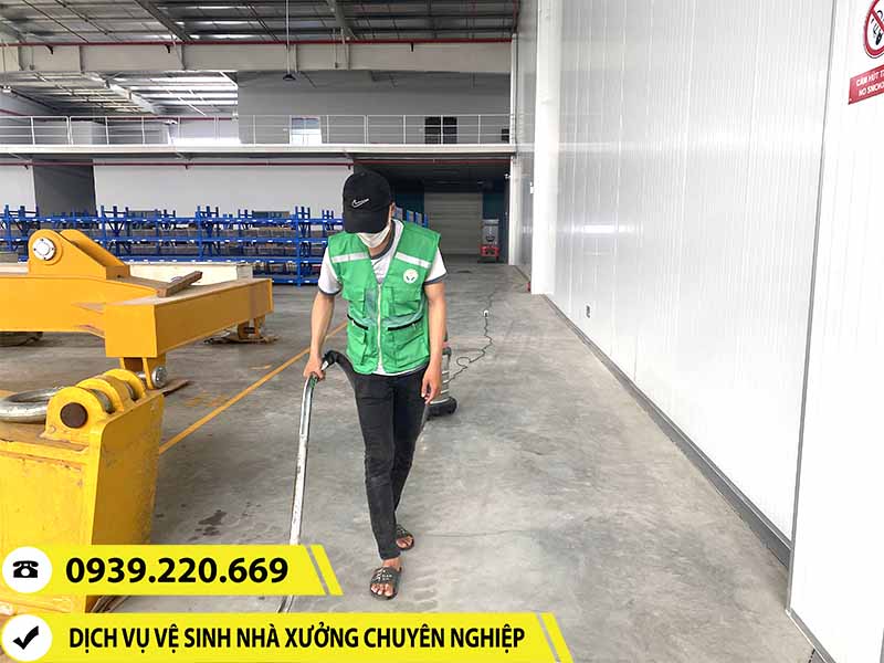 Liên hệ Clean Up sử dụng các dịch vụ vệ sinh nhà xưởng tại KCN VSIP II giá tốt nhất