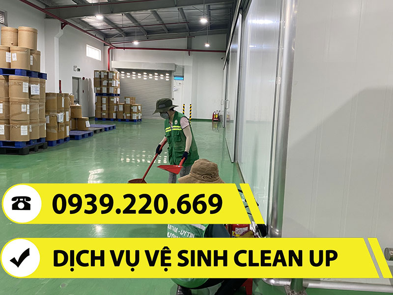 Clean Up triển khai đa dạng các dịch vụ vệ sinh công nghiệp tại Nghi Lộc