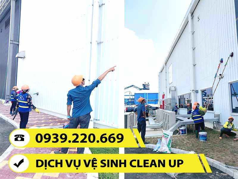 Liên hệ Clean Up sử dụng các dịch vụ vệ sinh công nghiệp tại Gò Vấp được khách hàng tin tưởng nhất