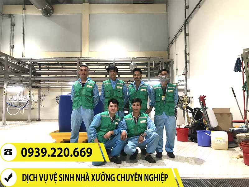 Dịch vụ quét màng nhện nhà xưởng tại KCN Long Khánh