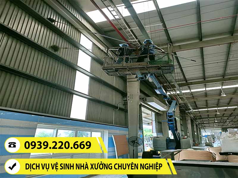 Dịch vụ quét màng nhện nhà xưởng tại Phú Giáo cam kết chất lượng