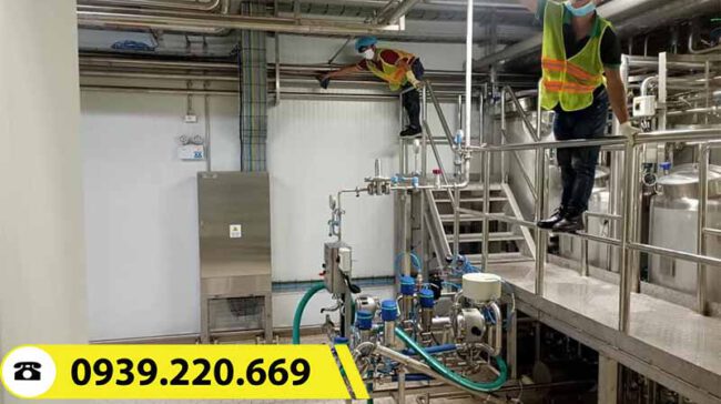 Liên hệ Clean Up sử dụng dịch vụ vệ sinh quét bụi nhà xưởng tại Quận Ô Môn cam kết về chất lượng, tiến độ