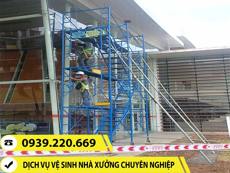 Dịch vụ vệ sinh nhà xưởng tại Vũng Tàu