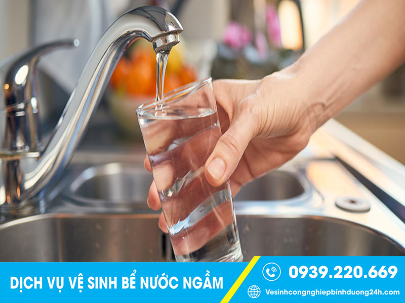 Bể chứa nước ngầm cần được vệ sinh định kỳ để đảm bảo chất lượng nước cho sinh hoạt