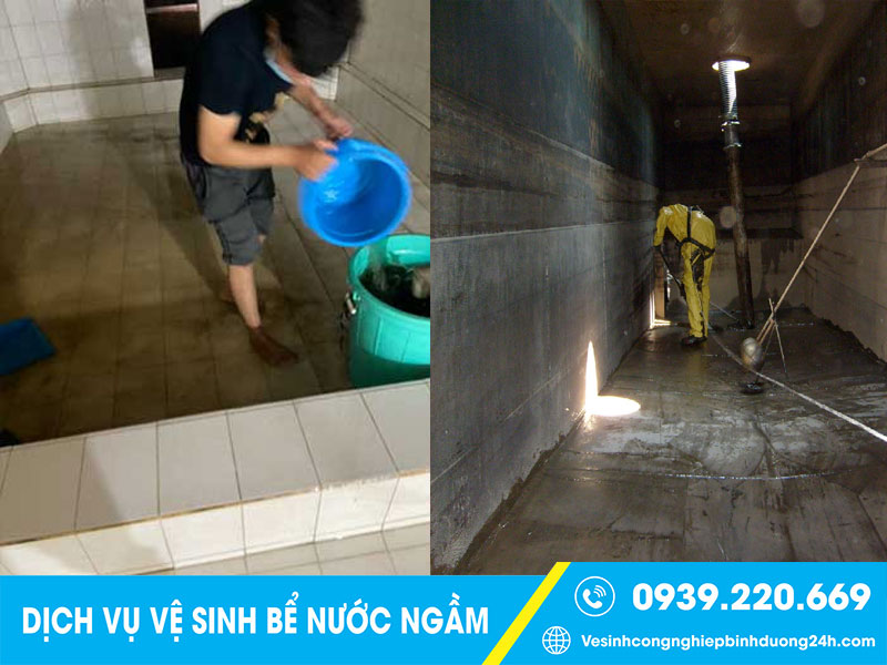 Liên hệ Clean Up - Đơn vị vệ sinh, thau rửa bề nước ngầm Bình Thạnh uy tín nhất