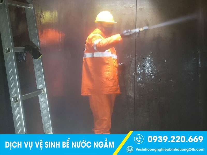 Clean Up - Dịch vụ bể nước ngầm tại Dĩ An chuyên nghiệp, đáng tin cậy