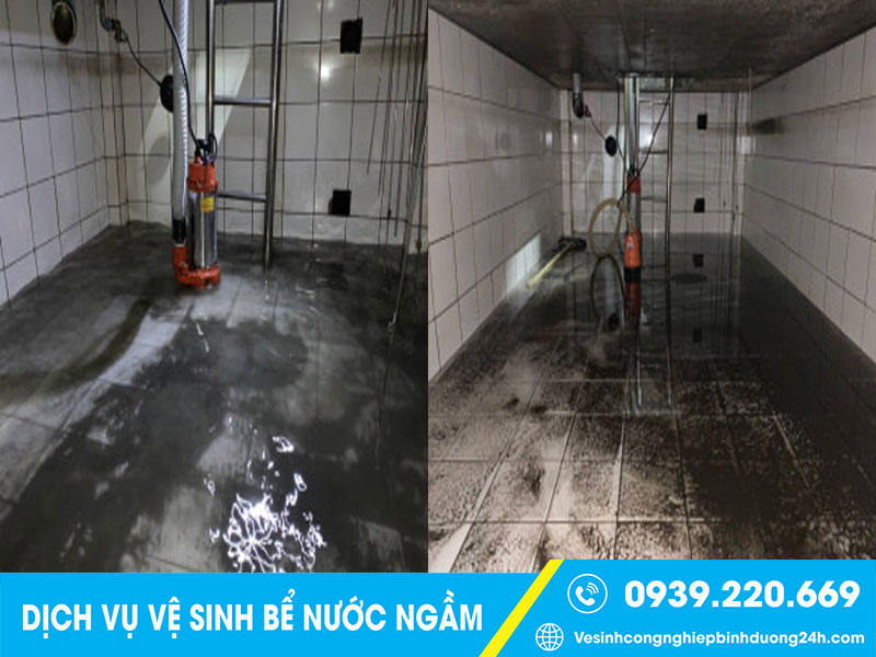 Clean Up - Dịch vụ vệ sinh bể nước ngầm tại Đồng Nai uy tín, giá rẻ