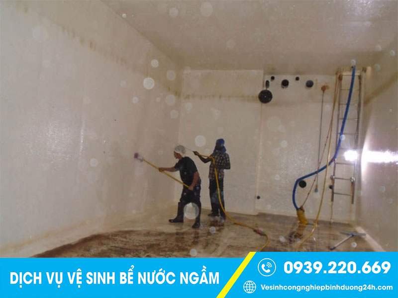 Clean Up - Dịch vụ vệ sinh bể nước ngầm tại Quận 2 đáng đồng tiền bát gạo