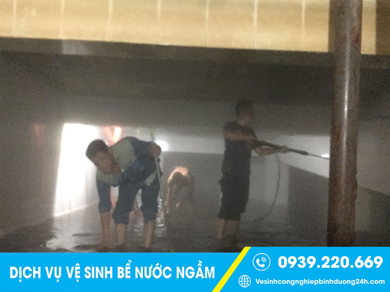 Clean Up chuyên vệ sinh bể nước ngầm tại Quận 1 cam kết chất lượng