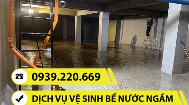 Liên hệ Clean Up sử dụng dịch vụ vệ sinh, thau rửa bể nước ngầm đạt chuẩn