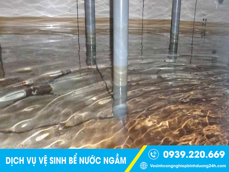 Thau rửa bể nước ngầm tại Thủ Đức giá rẻ