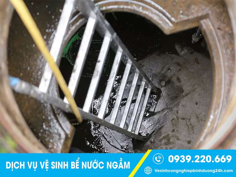 Thau rửa bể nước ngầm tại Bình Dương giá rẻ