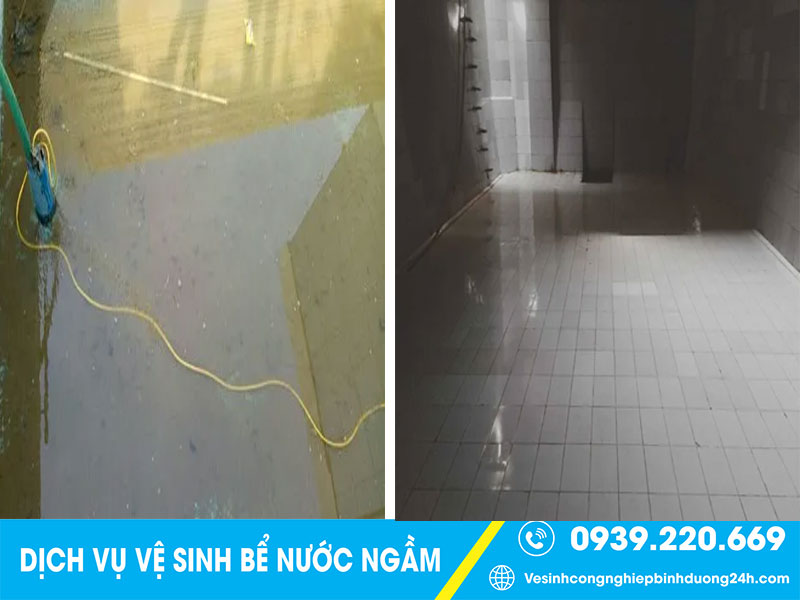 Dịch vụ vệ sinh bể chứa nước ngầm Gò Vấp giá rẻ