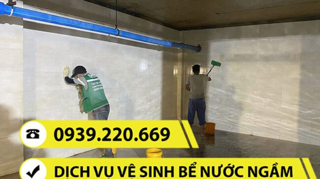 Đơn vị vệ sinh bể nước ngầm tại Vũng Tàu giá tốt, chất lượng