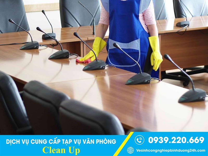 Clean Up triển khai đa dạng hình thức tạp vụ tại Long Thành