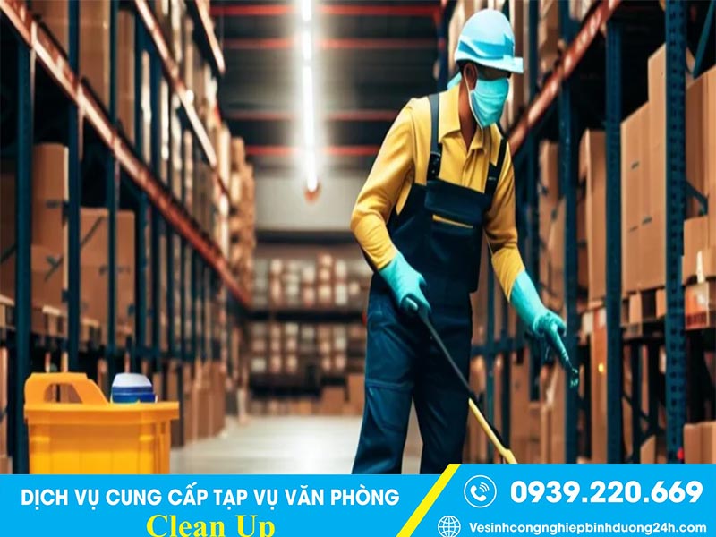 Clean Up cung ứng tạp vụ nhà xưởng tại Nghệ An được nhiều khách hàng tín nhiệm