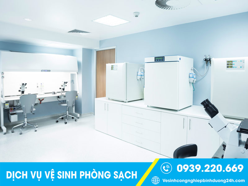 Phòng sạch cần được vệ sinh định kỳ đáp ứng tiêu chuẩn theo quy định