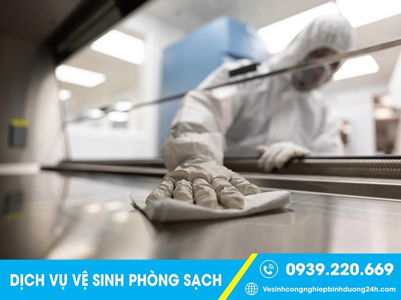 Vệ sinh phòng sạch của Clean Up được nhiều khách hàng đánh giá cao, rất hài lòng