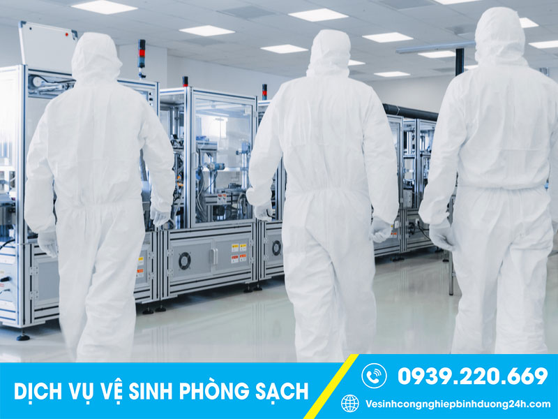 Vệ sinh phòng sạch định kỳ theo yêu cầu, quy định 