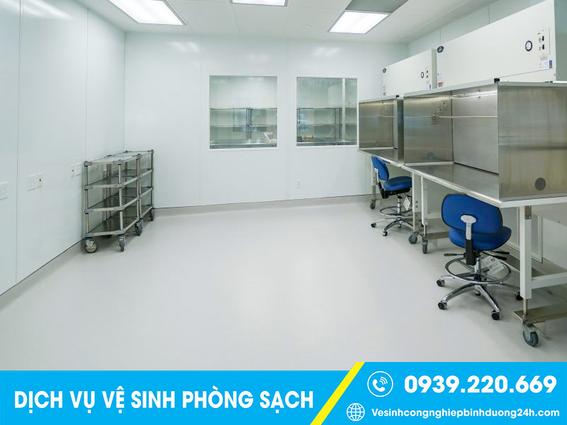 Thuê công ty vệ sinh phòng sạch đạt chuẩn tại Hồ Chí Minh