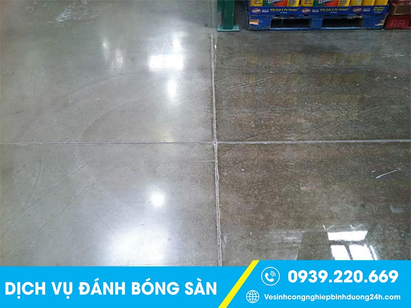 Dịch vụ mài sàn bê tông tại Bắc Giang