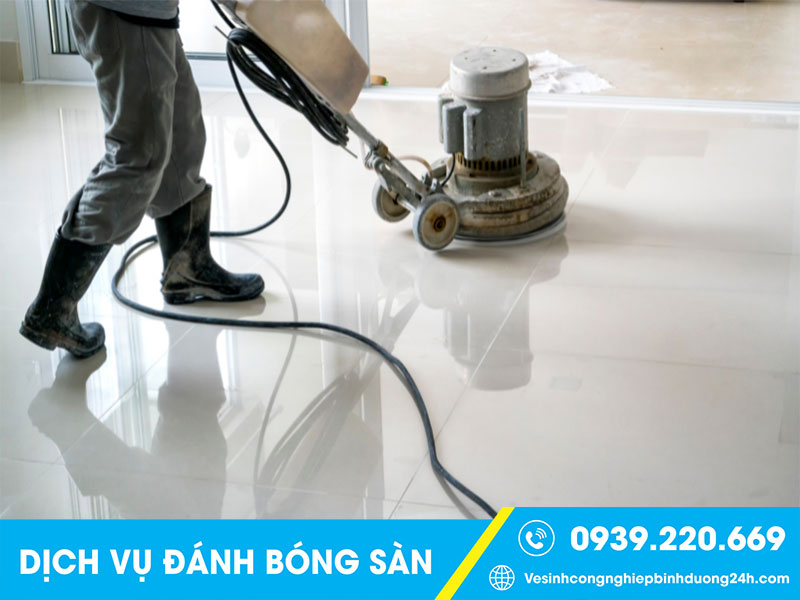 Dịch vụ đánh bóng sàn bê tông giá rẻ tại Bắc Ninh