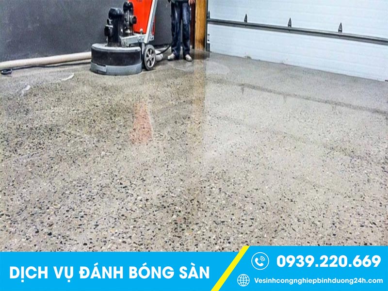 Dịch vụ đánh bóng sàn giá rẻ tại Bình Phước