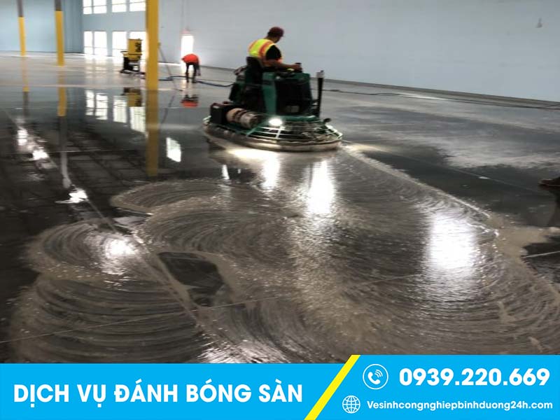 Dịch vụ đánh bóng sàn bê tông tại Đồng Nai uy tín