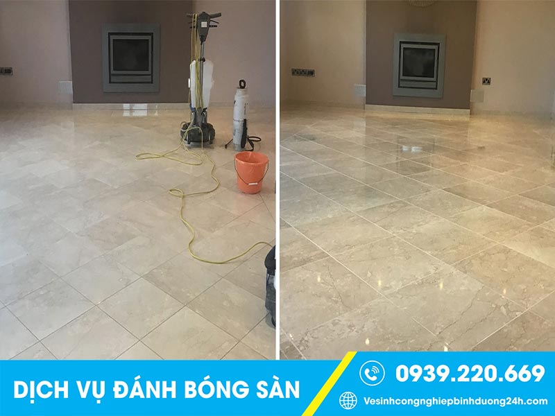 Thi công đánh bóng sàn nhà xưởng giá rẻ tại Hà Nam