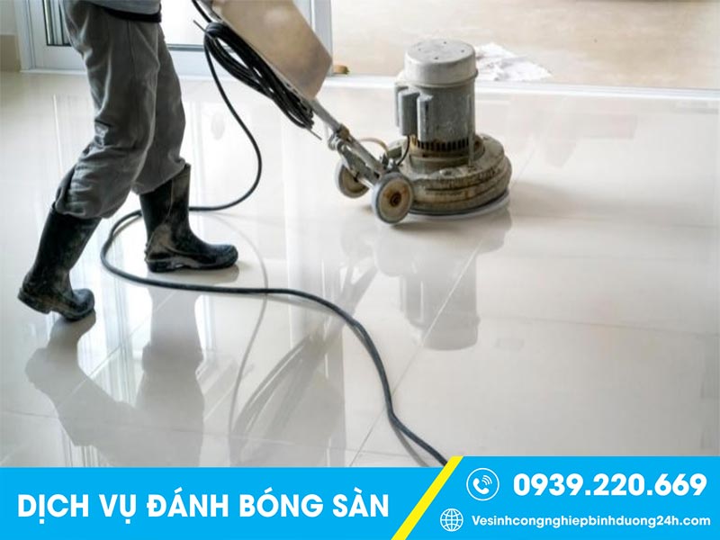 Dịch vụ đánh bóng sàn giá rẻ tại Hải Phòng