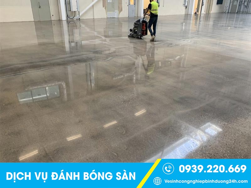 dịch vụ mài sàn bê tông tại Hải Phòng