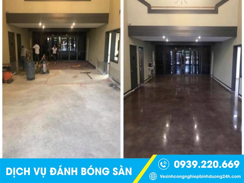 Khách hàng đánh giá rất cao về dịch vụ đánh bóng sàn của Clean Up