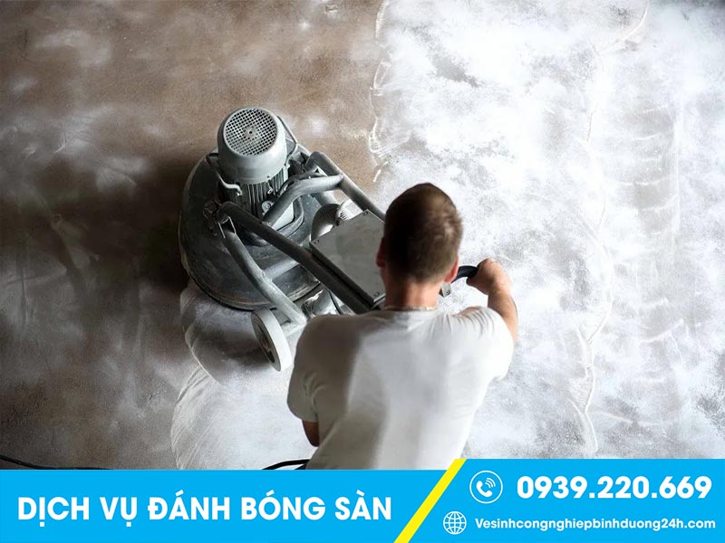 Sàn nhà sạch hơn, bền hơn, đồng đều hơn sau khi đánh bóng