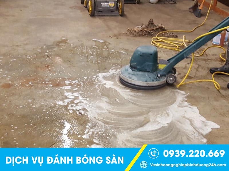 Đánh bóng sàn bê tông giá rẻ Thanh Hóa