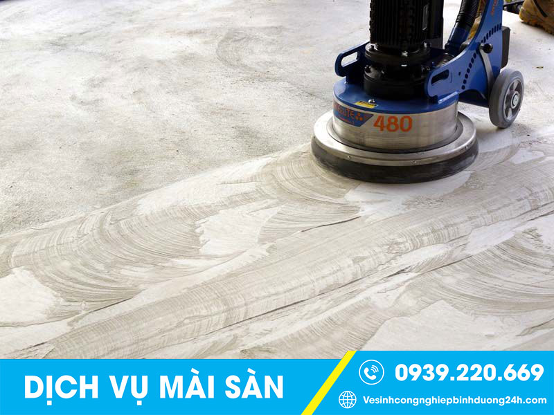 Clean Up - Dịch vụ mài sàn nhà xưởng tại Bình Dương uy tín top 1