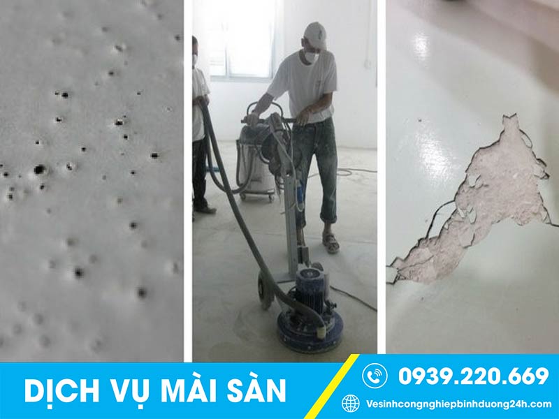 Dịch vụ mài sàn nhà xưởng tại Đồng Nai giá rẻ