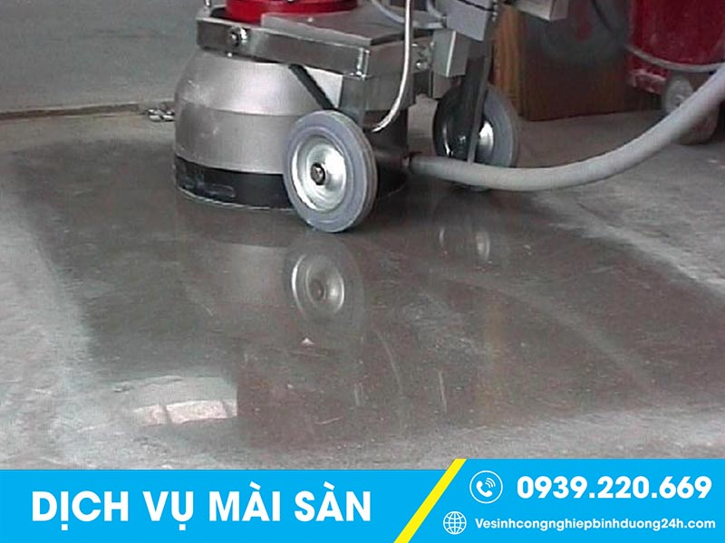 Dịch vụ mài sàn bê tông giá rẻ tại Hà Tĩnh