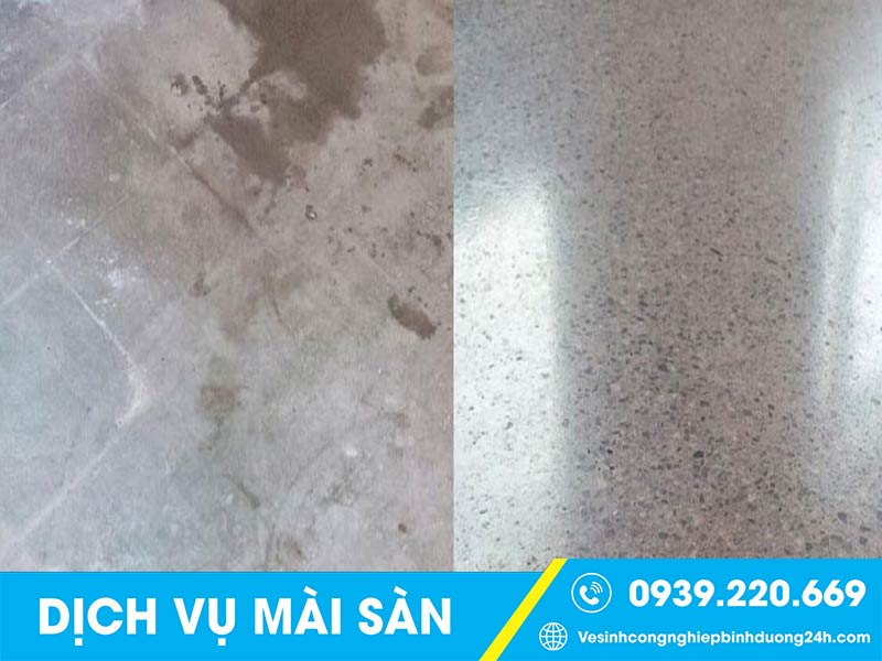 Dịch vụ mài nền bê tông chuyên nghiệp, giá rẻ