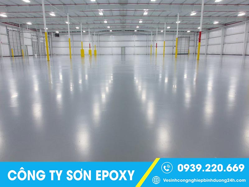 Clean Up - Đơn vị thi công sơn Epoxy giá rẻ tại Bình Phước