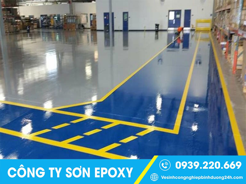 Thi công sơn epoxy giá rẻ tại Hà Tĩnh