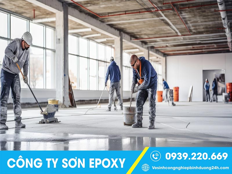 Dịch vụ sơn epoxy nhà xưởng giá rẻ tại Hà Tĩnh