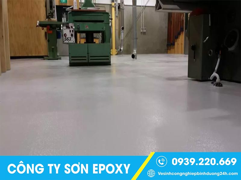 Cẩn trọng dịch vụ sơn epoxy giá rẻ