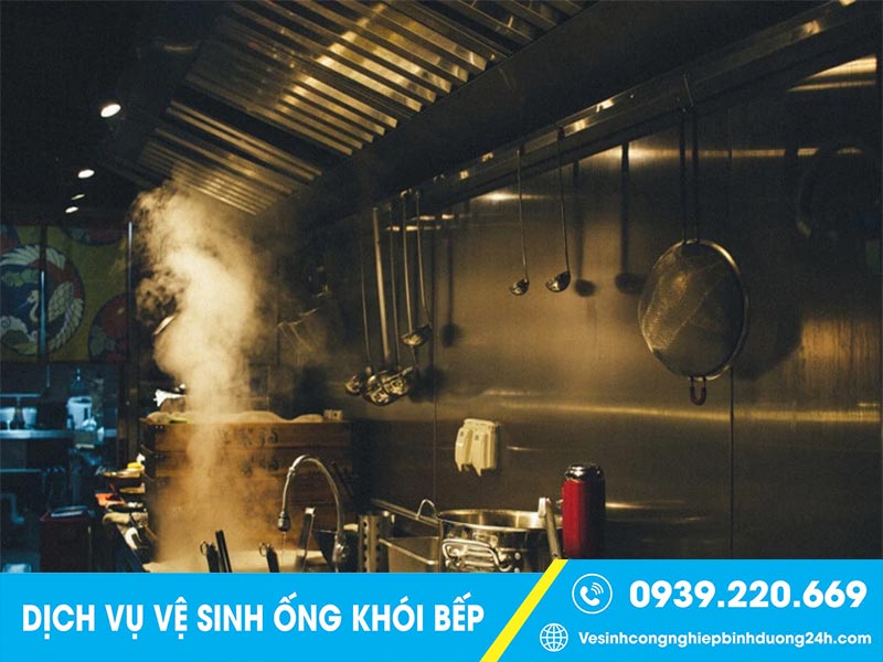 Dịch vụ vệ sinh ống khói bếp tại Bình Dương 